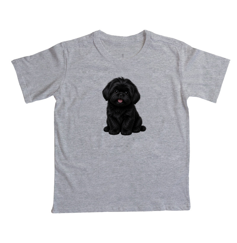 Shih Tzu Preto - Desenho Animado - Imagem 7