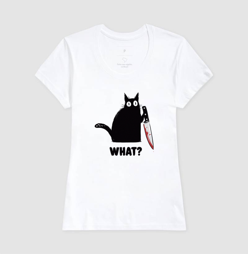 Camiseta Gato Surpreso - Imagem 3