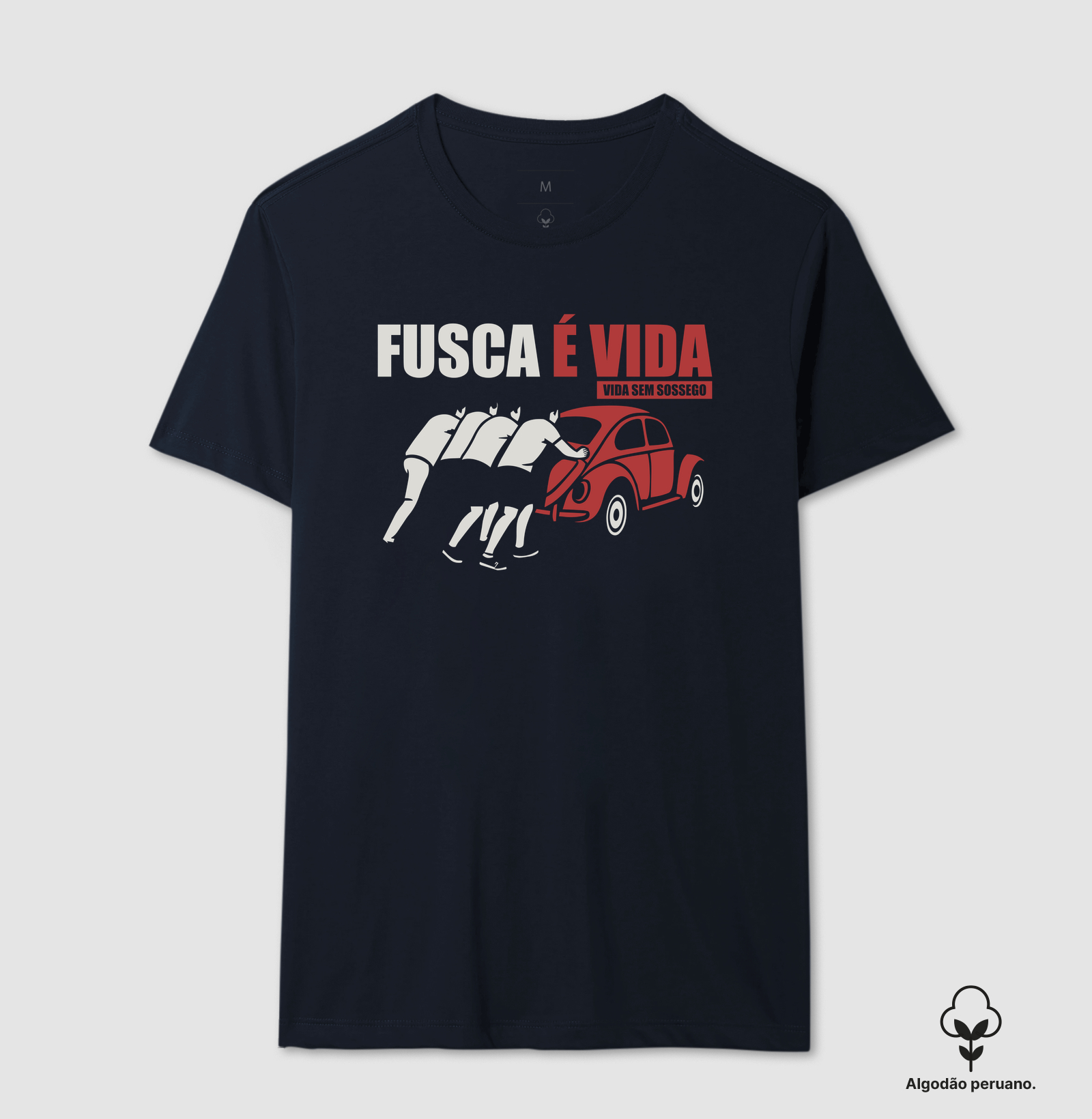 Fusca é vida | Vida sem sossego | Vermelho - Imagem 7