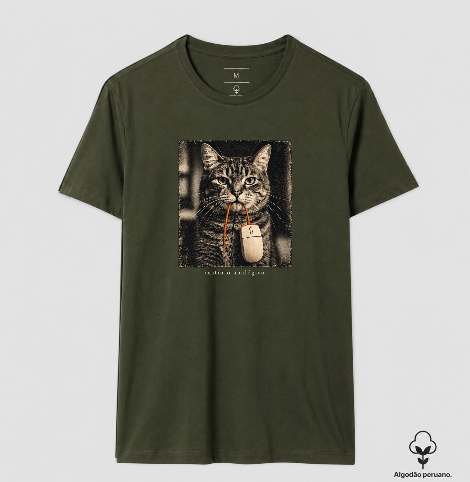 Camiseta instinto analógico - Imagem 2
