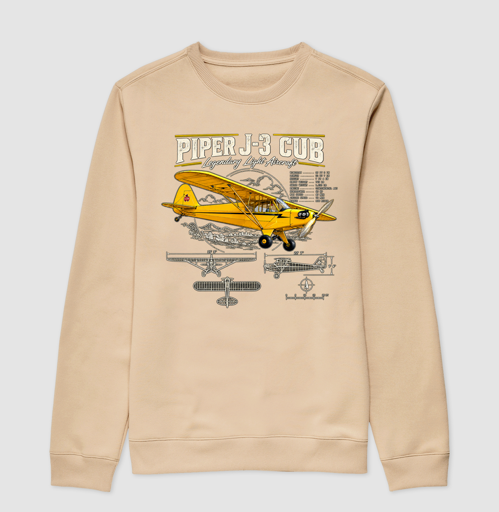 Piper J3 Cub | Vintage - Imagem 3