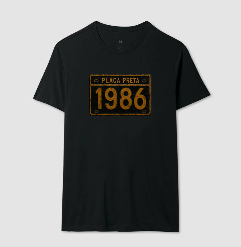 Camiseta Placa Preta 1986 - Imagem 2