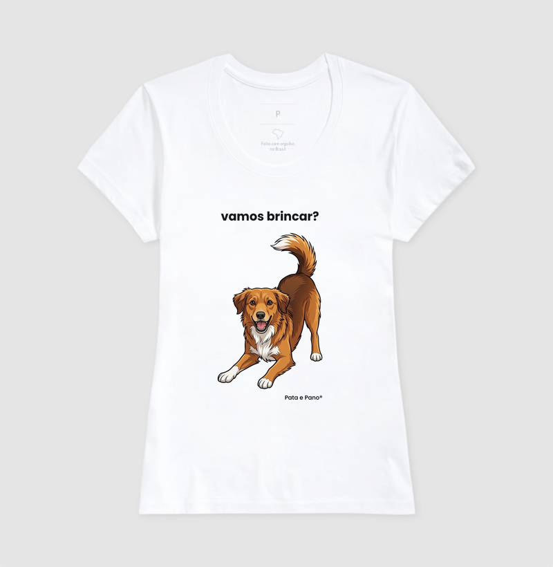 CAMISETA NOSSO MASCOTE BRINCAR - Imagem 5