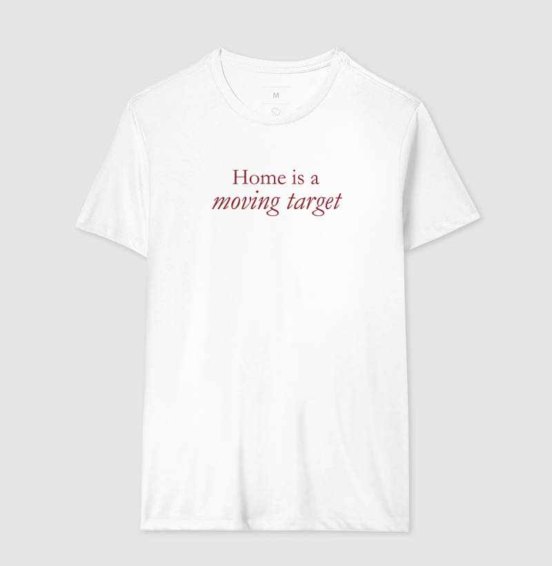 Camiseta Home Is A Moving Target - Imagem 4