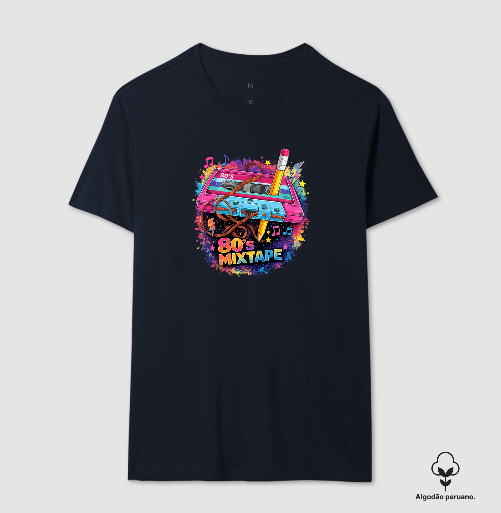 Camiseta Mix Tape Retro - Imagem 7