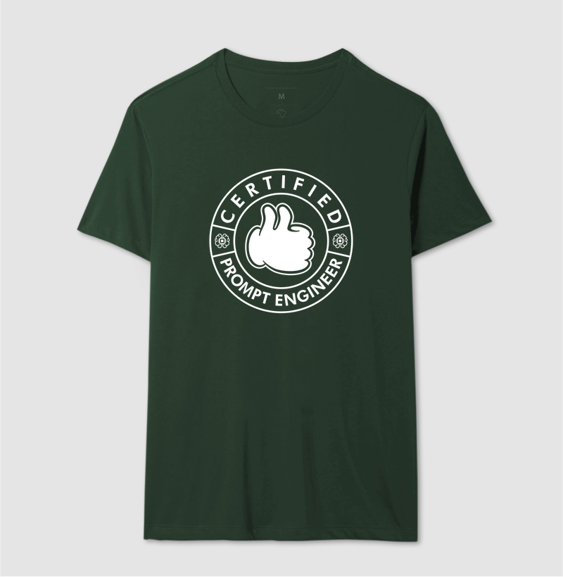 Camiseta Engenheiro de Prompt Certificado - Imagem 12