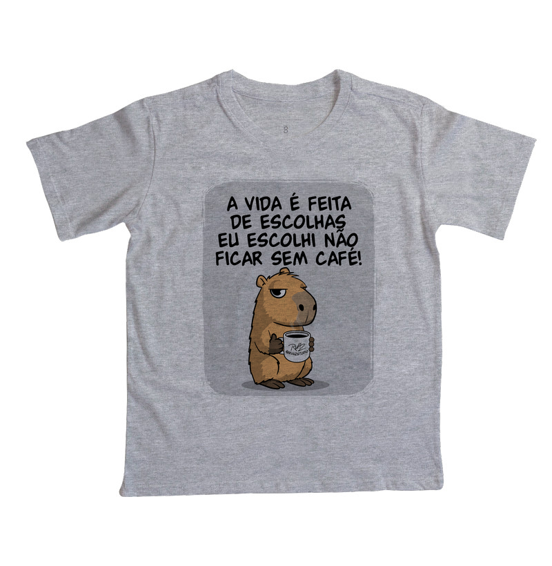 Camiseta Capivara Café - Imagem 3