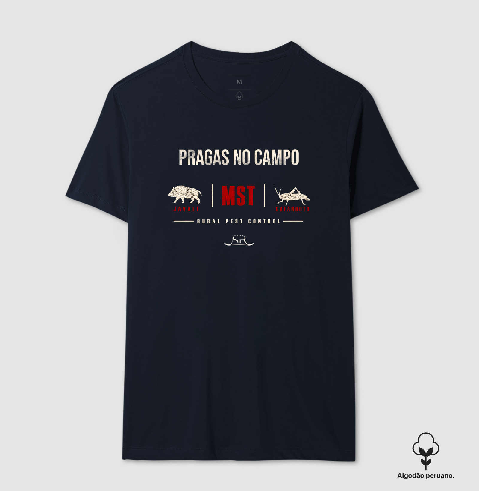 Camiseta Pragas no Campo
