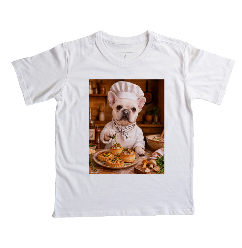 Frenchie Chef à Française 🇫🇷🐾Branco - Imagem 6
