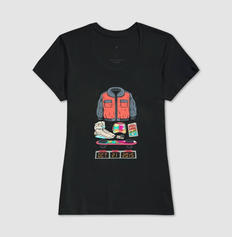 Camiseta Marty 2015 — De Volta para o Futuro II - Imagem 4