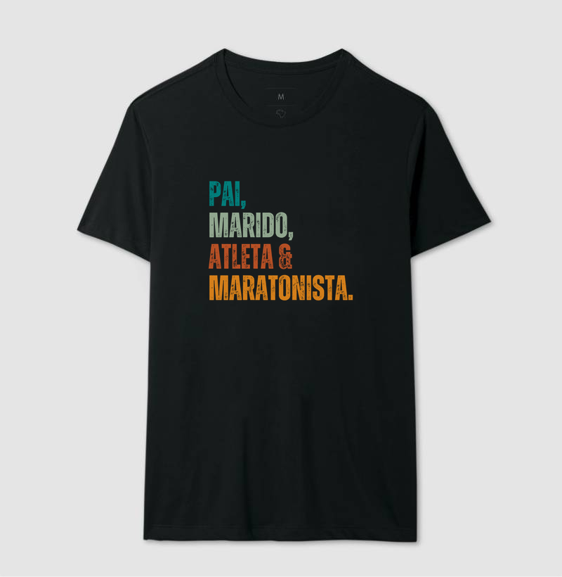 Camiseta Corrida - Pai, Marido, Atleta e Maratonista - Imagem 5