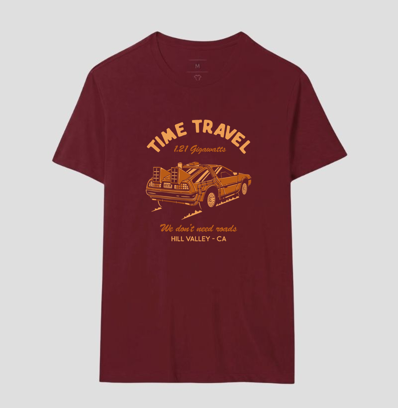 Camiseta  Retro Vintage Gigawatts - Imagem 8
