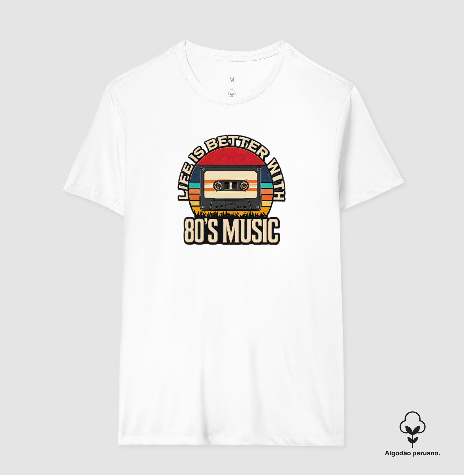 Camiseta Music 80 Retro - Imagem 5
