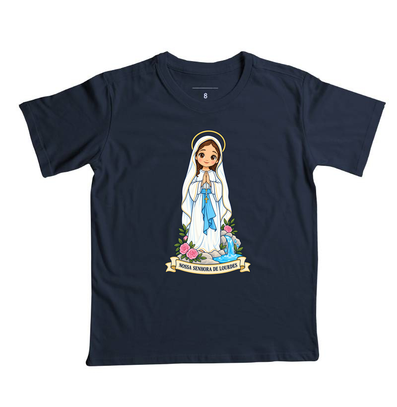Nossa Senhora de Lourdes estilo chibi - Imagem 6
