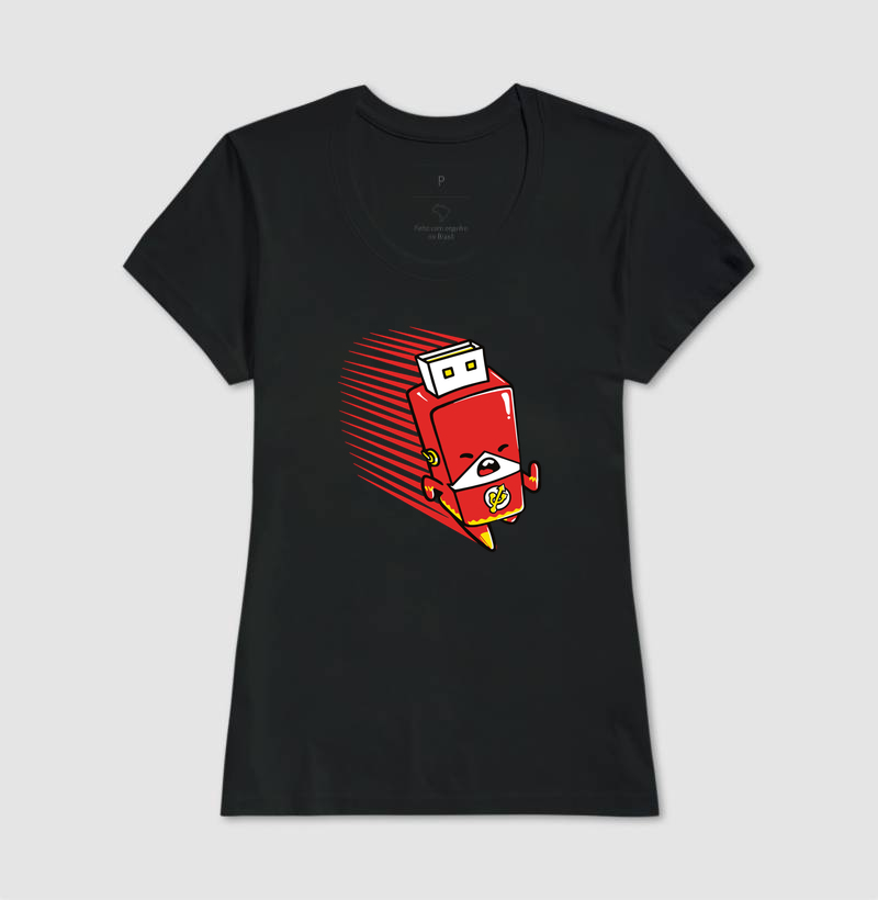 Camiseta Flash-Drive - Imagem 3