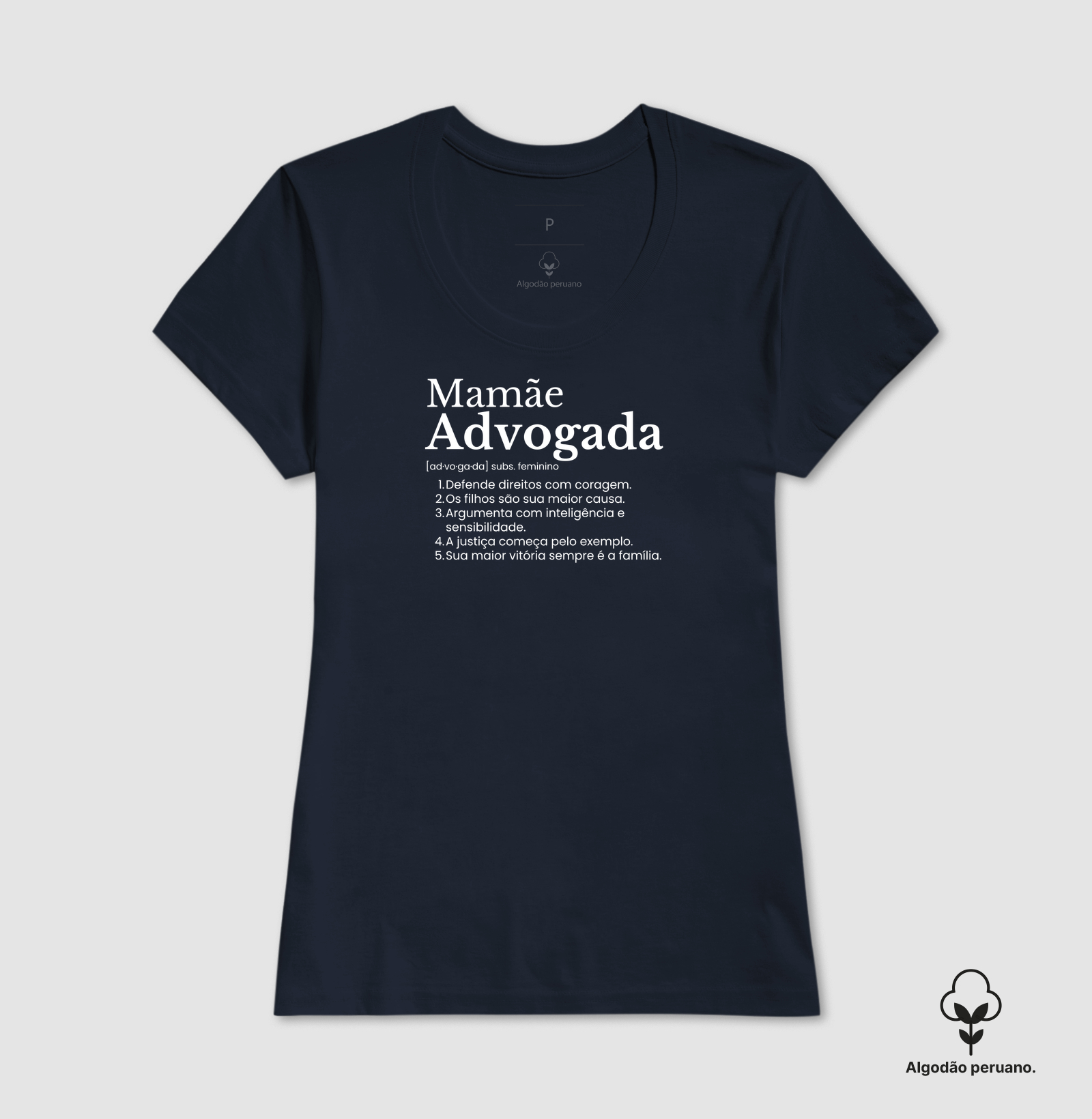 Mamãe Advogada - definição (algodão peruano) - Imagem 7