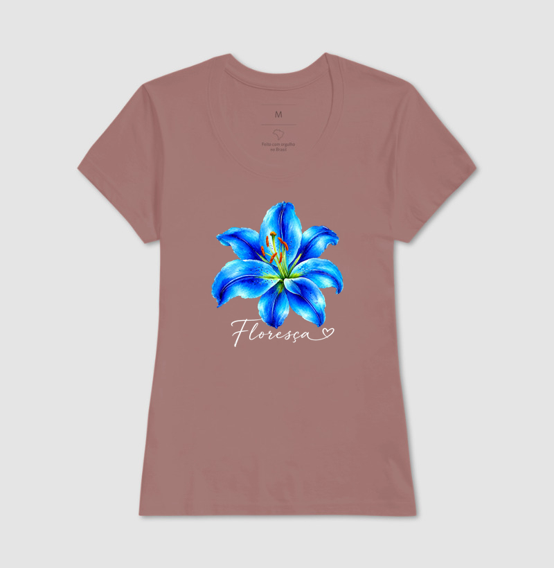Camiseta Floresça Blue - Imagem 17