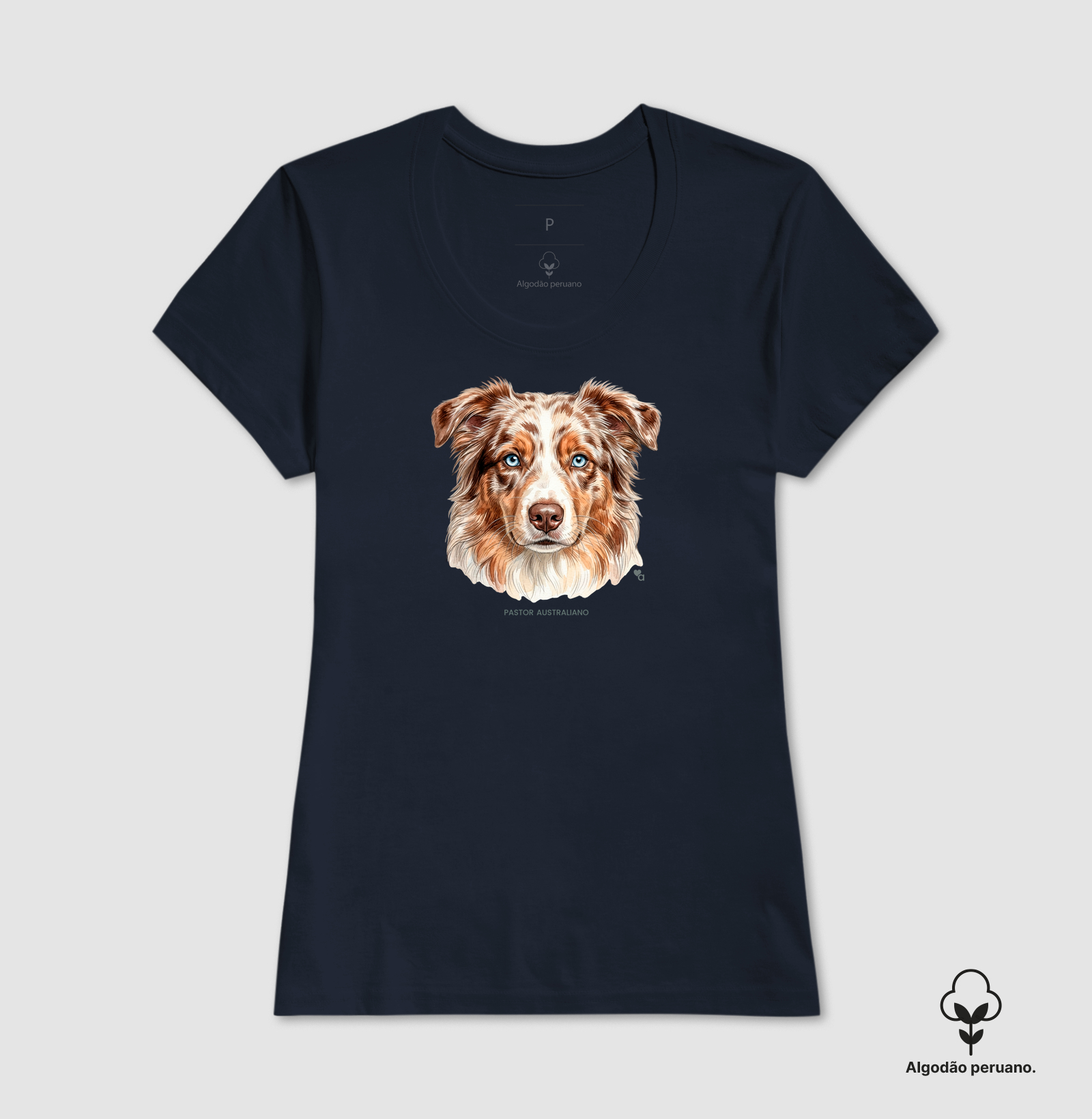 Cães - Pastor Australiano (Red Merle) - Algodão Peruano - Imagem 9