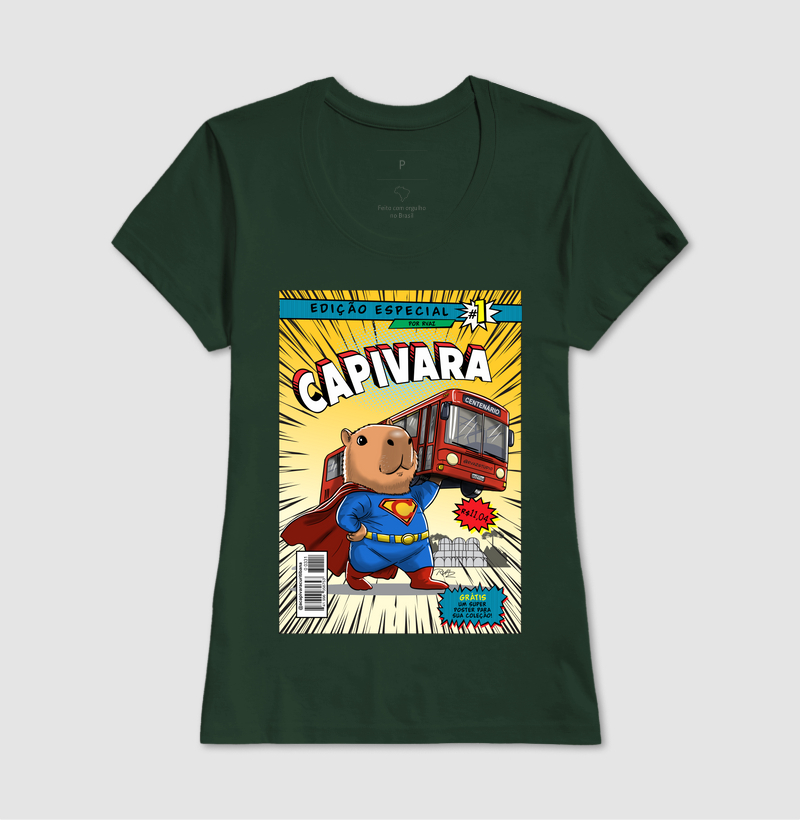 Camiseta Super Capivara - Imagem 13