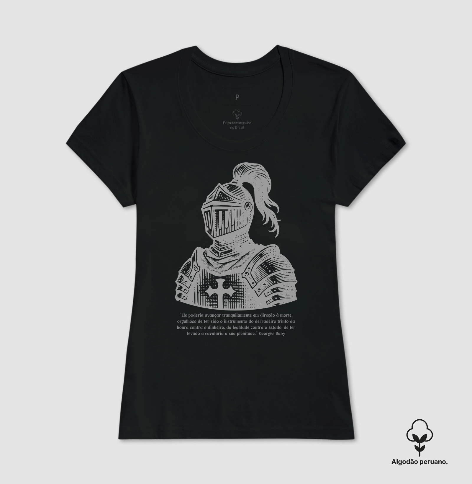 Camiseta Algodão Peruano Cavaleiro da Ordem - Imagem 11