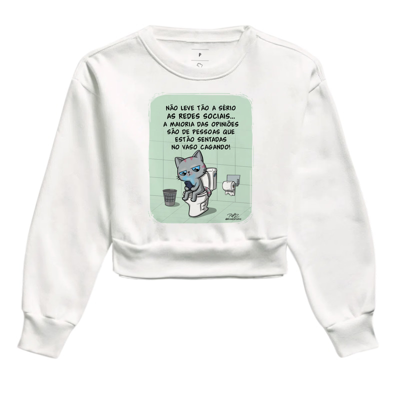 Camiseta Gato Sincero no Vaso - Imagem 3