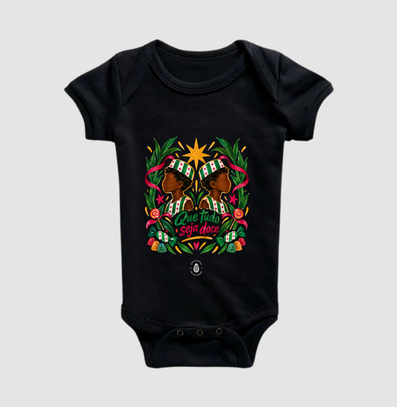 Body infantil Que tudo seja doce - Imagem 2
