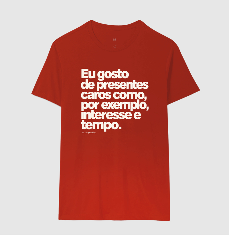 Eu Gosto de Presentes Caros (estampa G) - Imagem 10