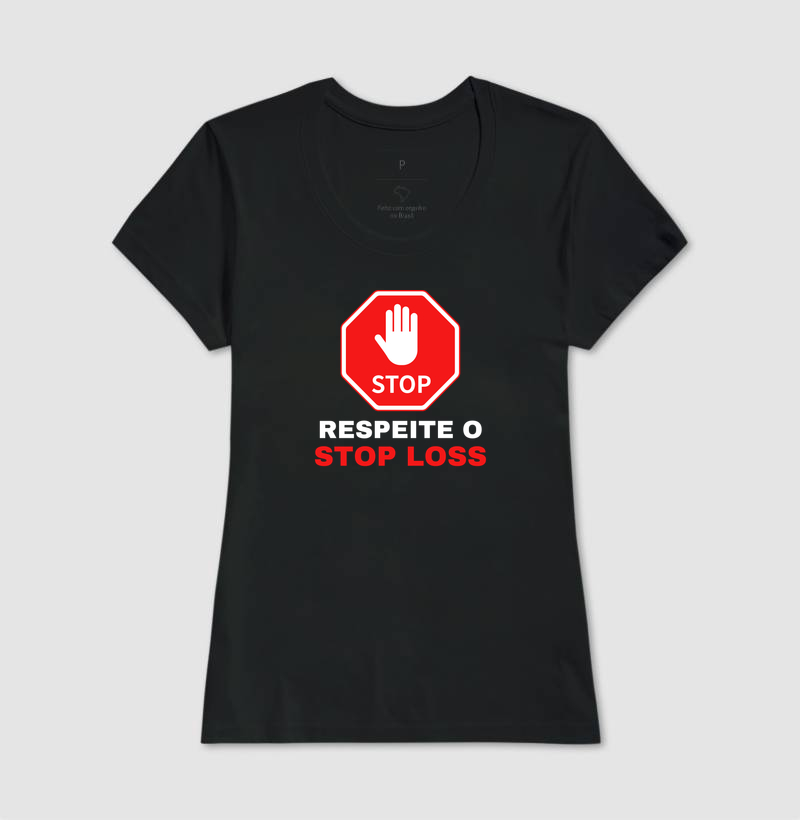 Camiseta Trader Respeite o Stop Loss - Imagem 5