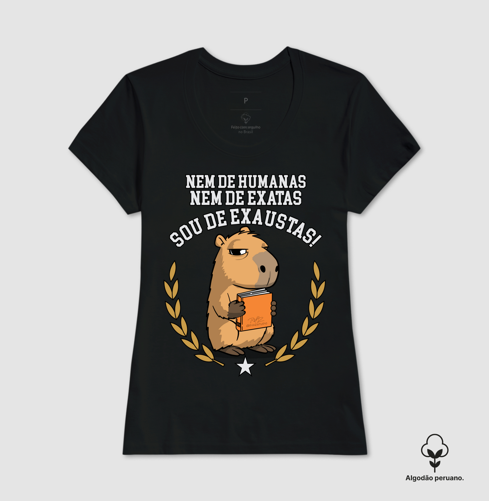Camiseta Capivara Exaustas - Imagem 3