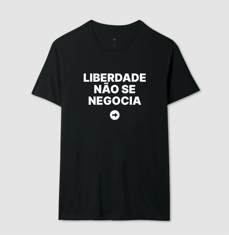 Camiseta Liberdade não se negocia - Imagem 2