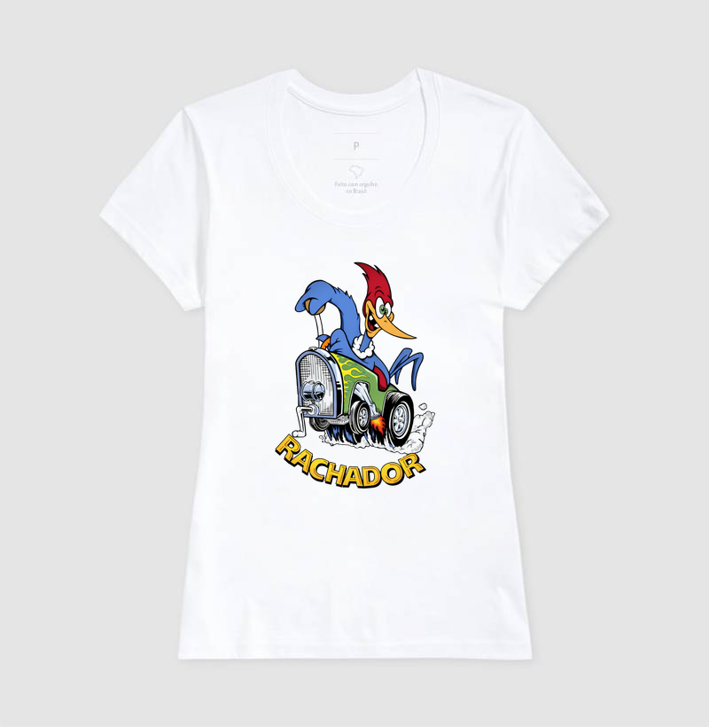 Camiseta Pica Pau Rachador - Imagem 5