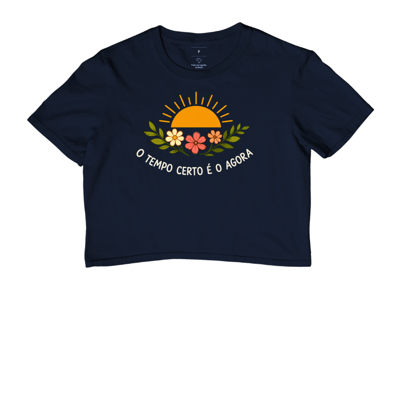 Camiseta O Tempo certo é o agora - Alma Vestida - Imagem 4