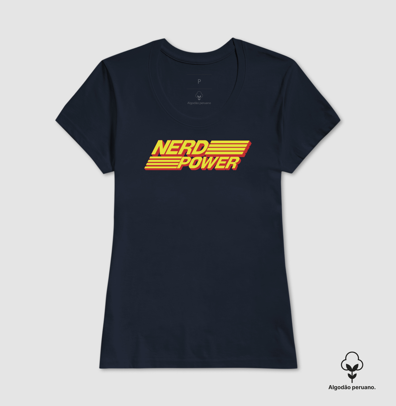 Camiseta Algodão Peruano Nerd Power - Imagem 6