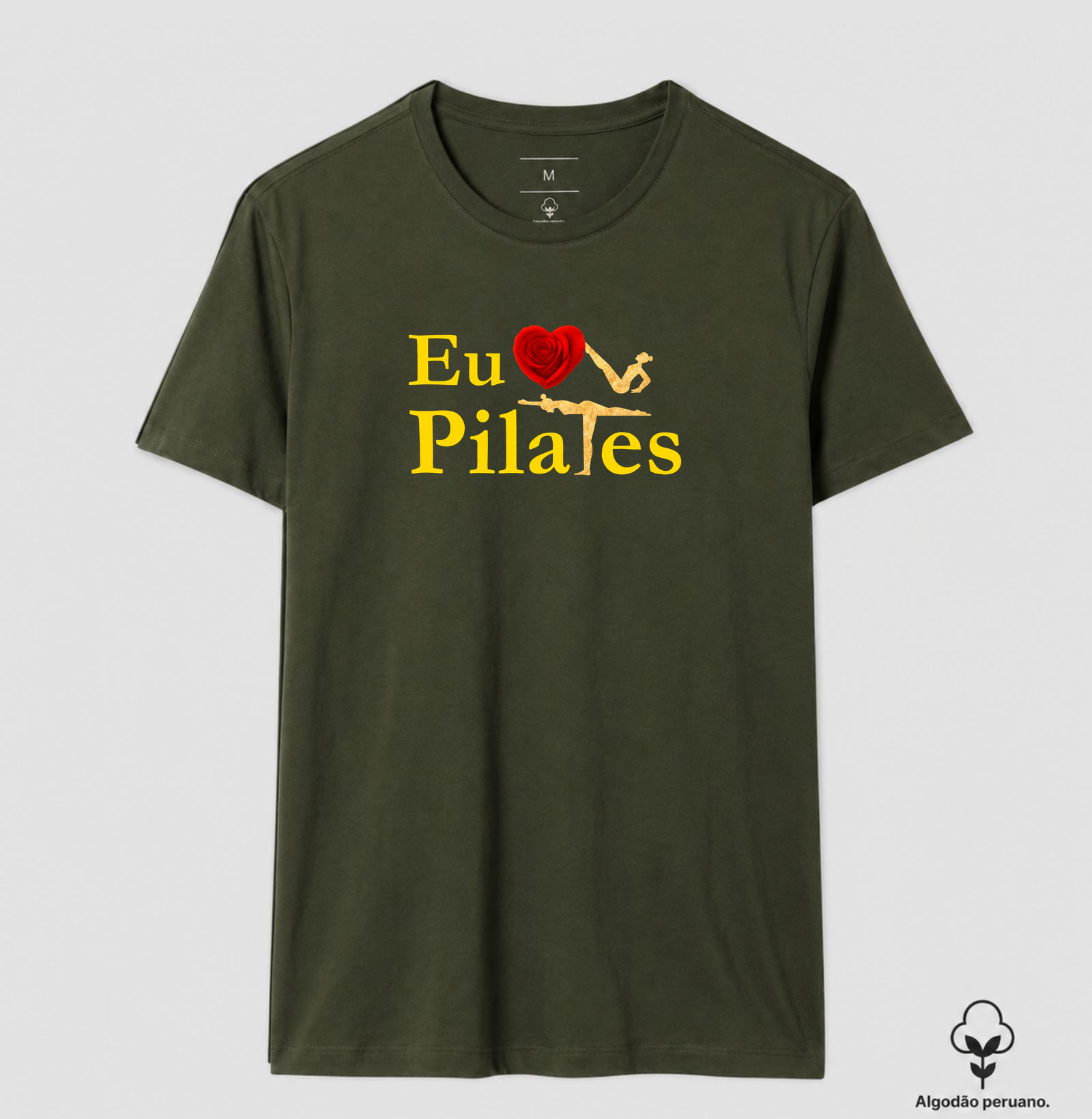 Pilates • Eu Amo (algodão peruano) - Imagem 8