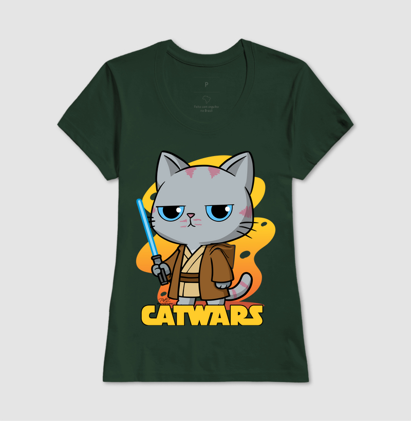 Camiseta Gato Sincero Jedi - Imagem 13