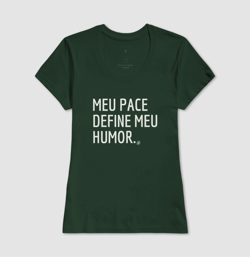 Camiseta Corrida - Meu Pace Define Meu Humor - Imagem 13