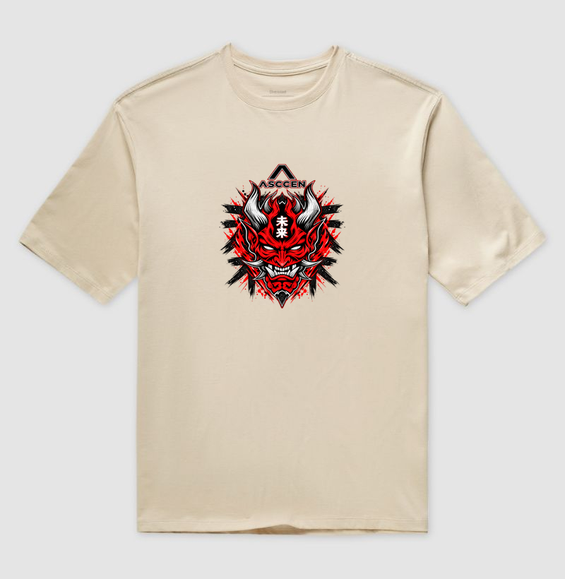 CAMISETA OVERSIZED DIABO VERMELHO - Imagem 3