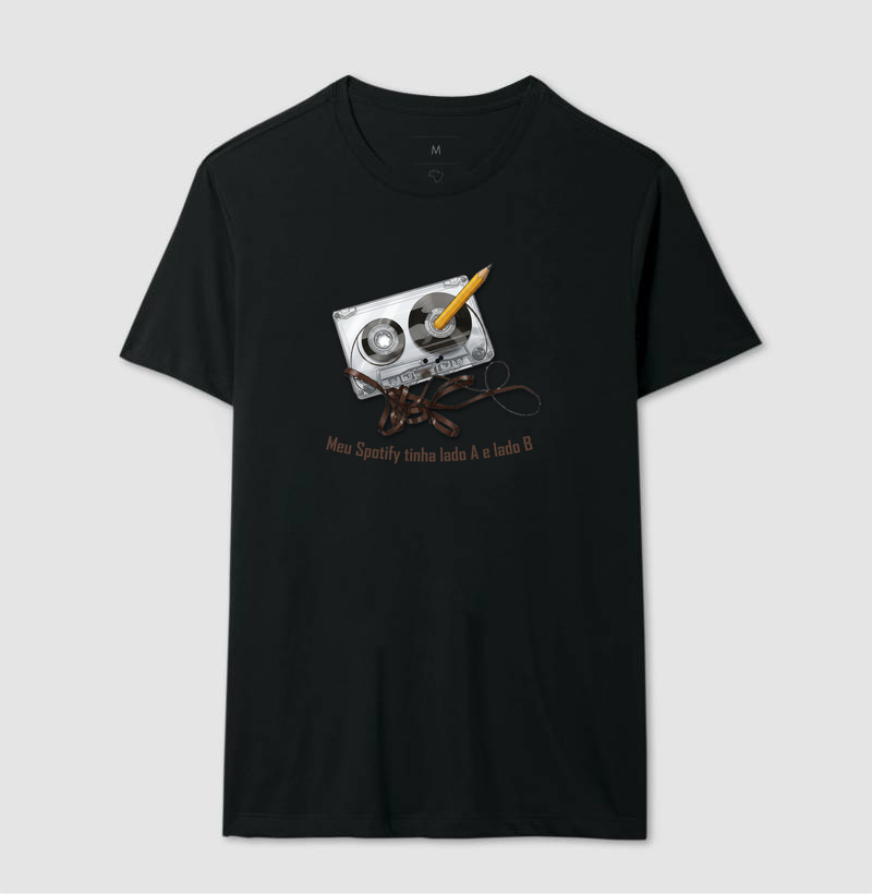 Camiseta Vintage Fita K7 - Imagem 2