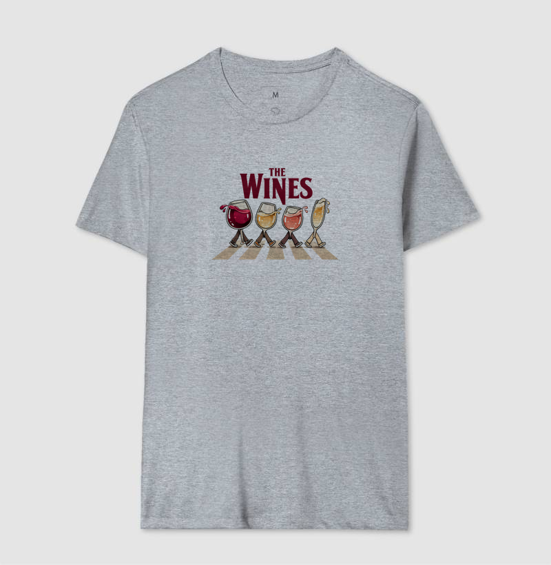 Camiseta The Wines – Taças de Vinho na Faixa de Pedestres - Imagem 8
