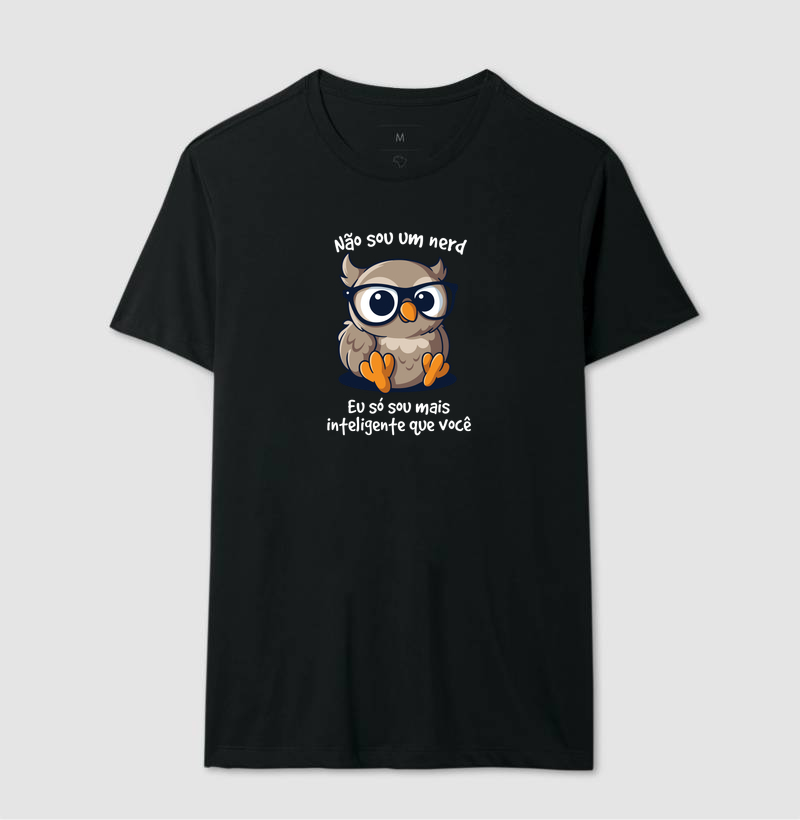 Não Sou Nerd Coruja Inteligente - Imagem 3