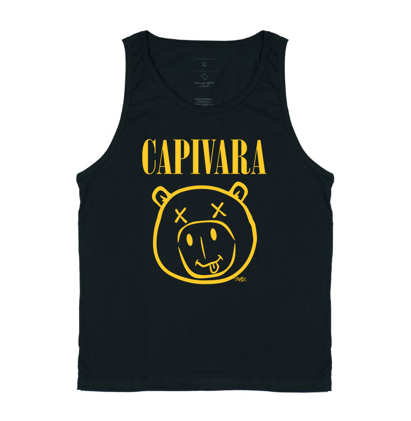 Camiseta Capivara Grunge - Imagem 3