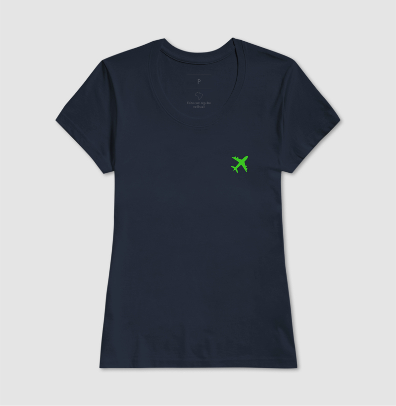Viajante Minimalista - avião verde claro - Imagem 7