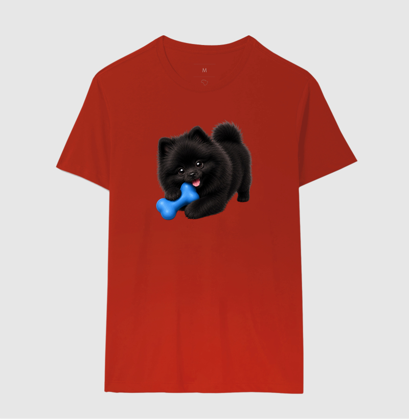 Pomerânia (Spitz Alemão) Preto - Desenho Animado - Imagem 10