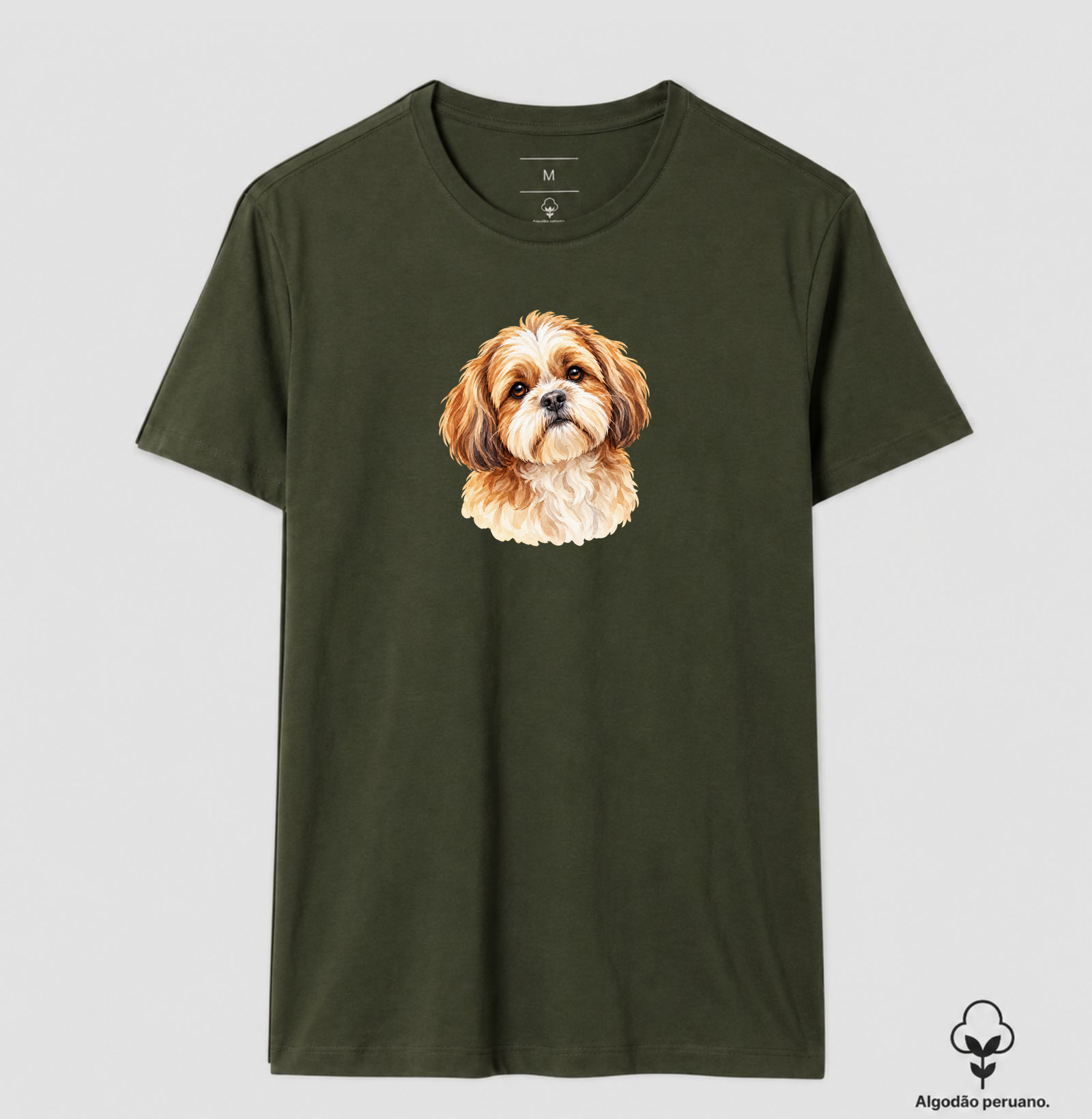 Shih Tzu aquarela - Imagem 2