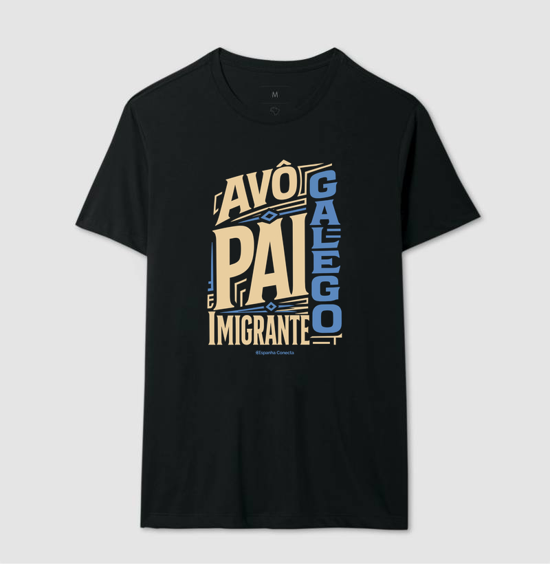 Camiseta Masculina Espanha - Avô e Pai - Imagem 2