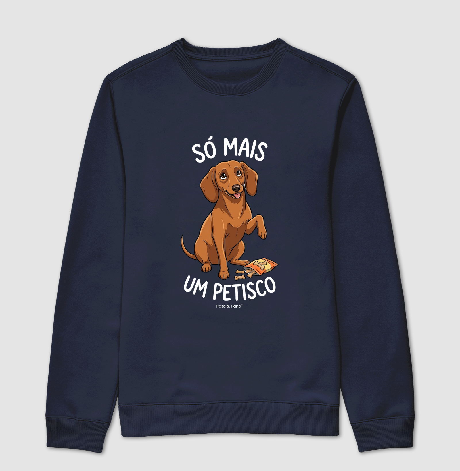 SUÉTER MOLETOM DACHSHUND SALSICHA PETISCO - Imagem 5