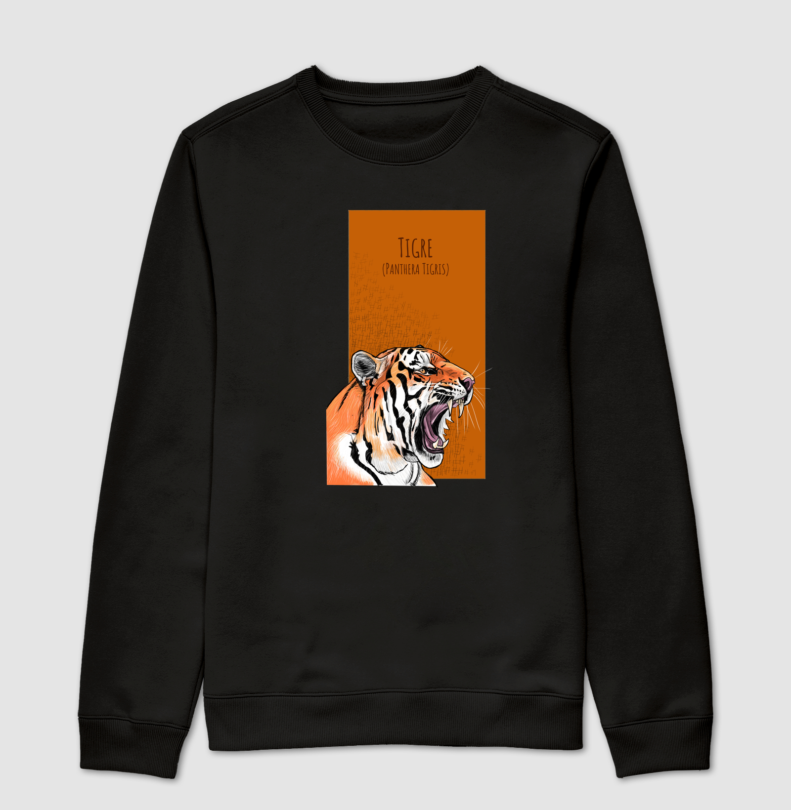 Suéter Moletom Tigre - Imagem 4