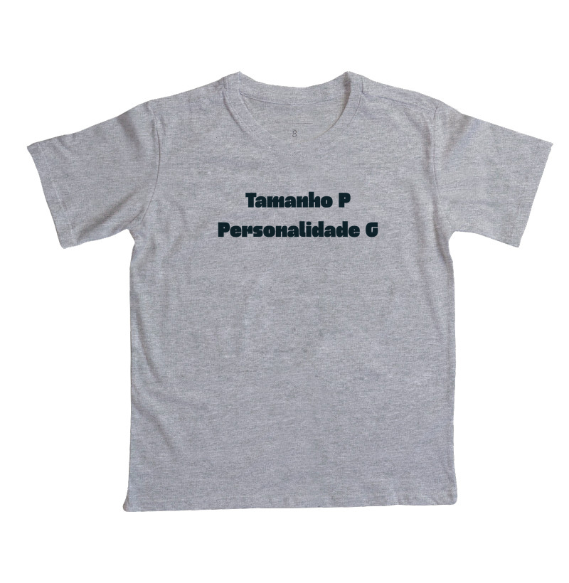 Tamanho P. Personalidade G. - Imagem 2