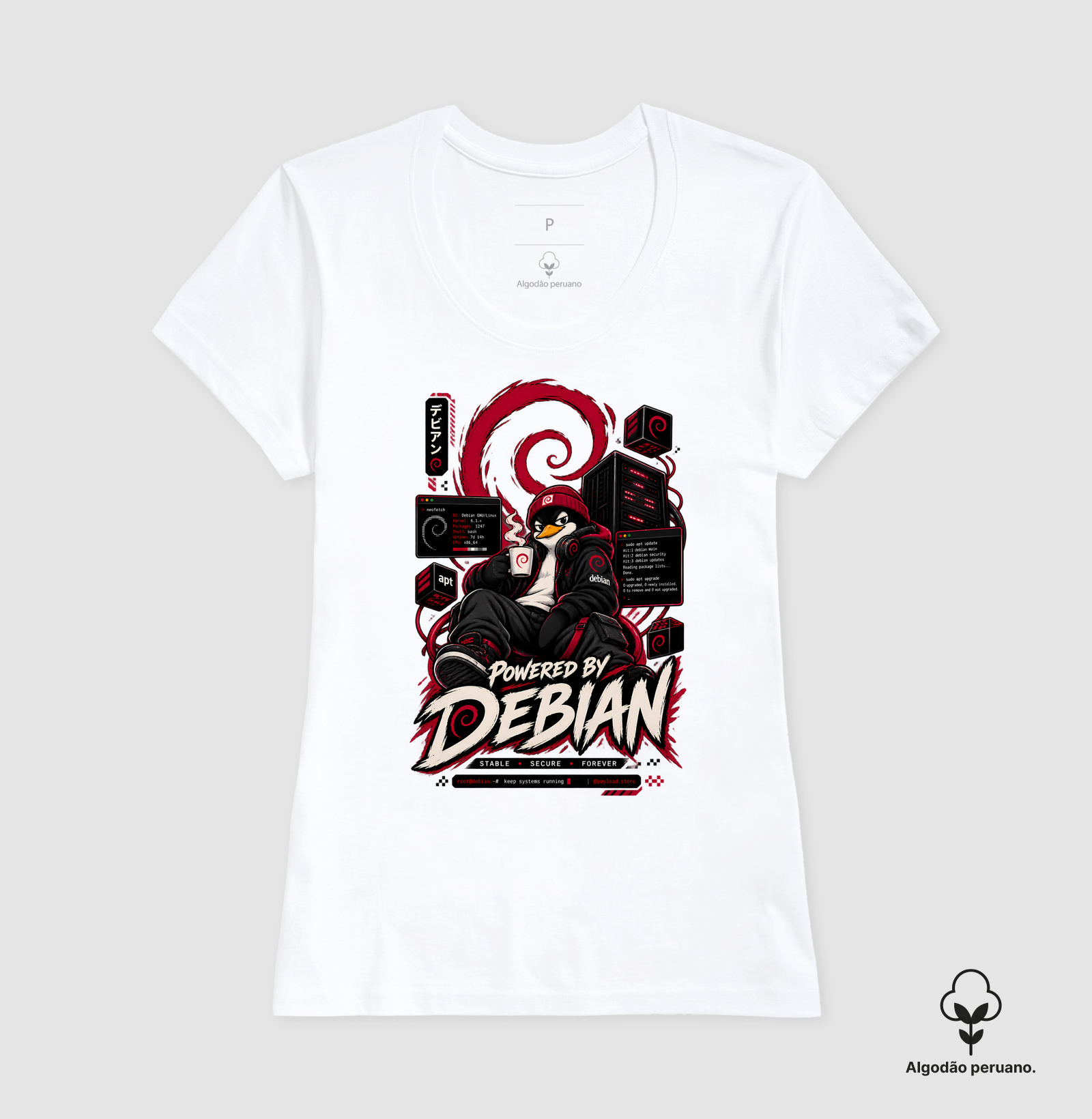 Powered by Debian — Stable, Secure, Forever - Imagem 6