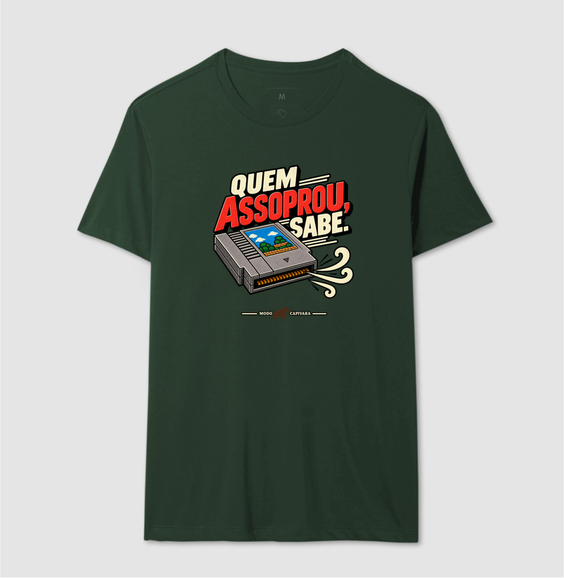 QUEM ASSOPROU SABE - Modo Capivara - Camiseta - Imagem 14